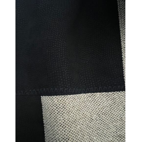 K.d. Spring Women's Zip Front Mixed Media Jacket Black/Tan Size L - Picture 3 of 10